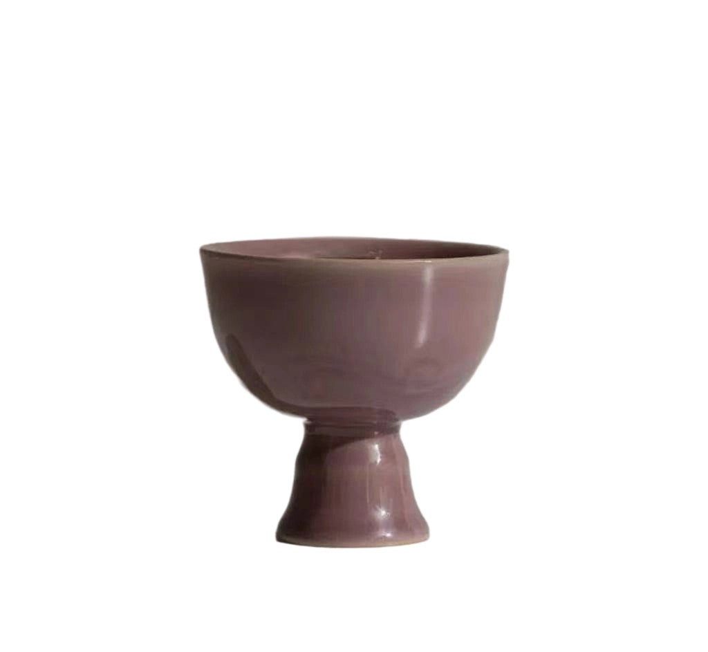 Song Dynasty Yue Kiln Celadon High-Legged Incense Burner Candle Cup