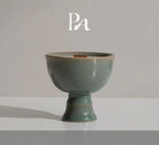 Song Dynasty Yue Kiln Celadon High-Legged Incense Burner Candle Cup