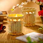 Hand-woven Bamboo Basket Scented Candle