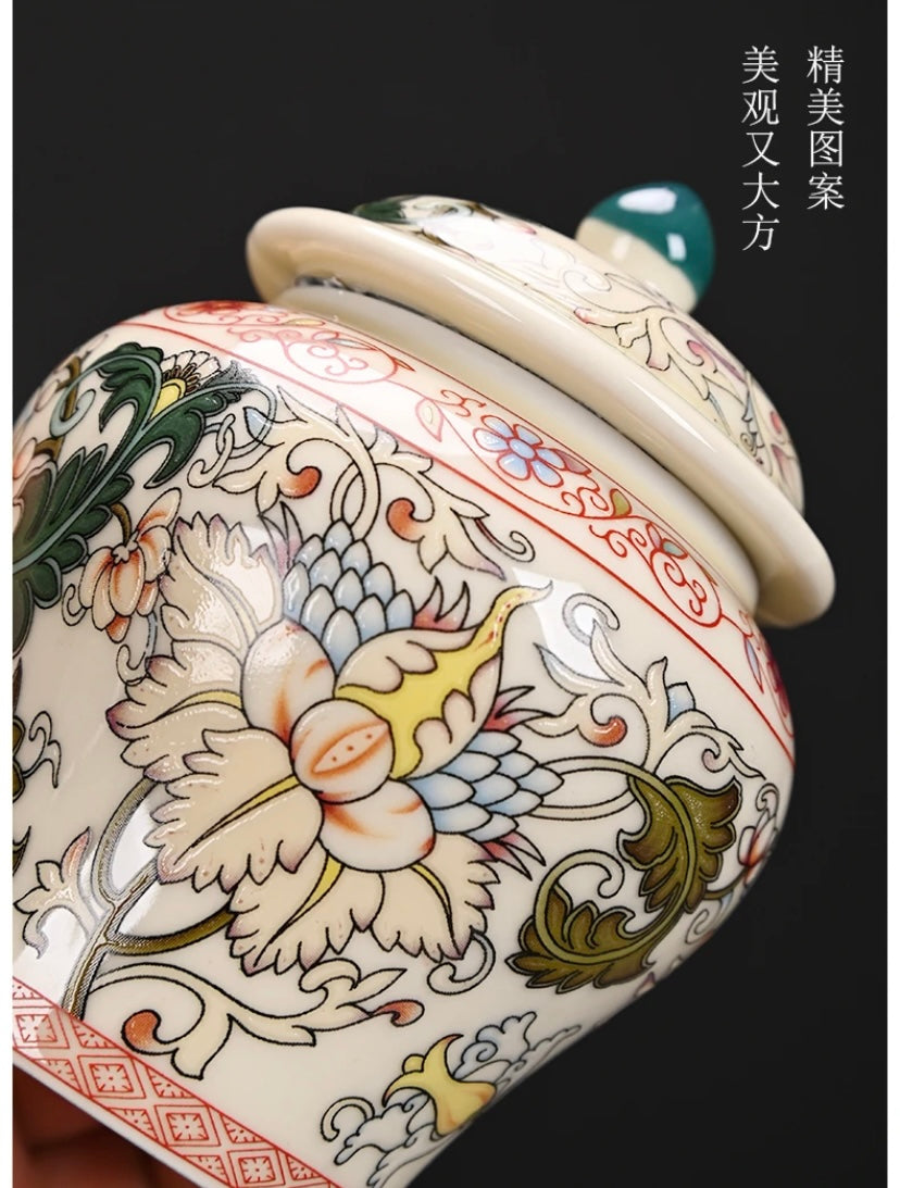 Scented Candle with the Craftsmanship of Tri-color Glazed Pottery of the Tang Dynasty